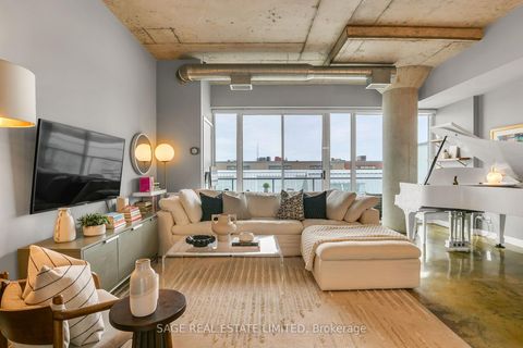 Photo 5 at 411 - 201 Carlaw Avenue, South Riverdale, Toronto