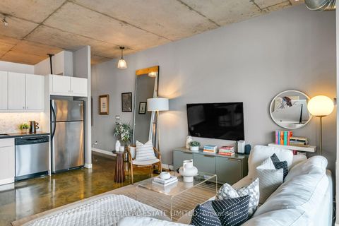 Photo 8 at 411 - 201 Carlaw Avenue, South Riverdale, Toronto