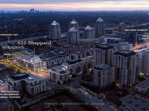 Photo 5 at TH01 - 16 Greenbriar Road, Bayview Village, Toronto