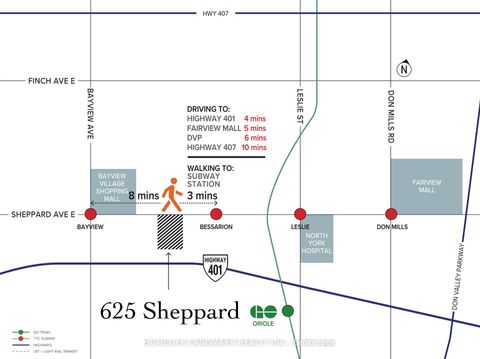 Photo 6 at TH01 - 16 Greenbriar Road, Bayview Village, Toronto