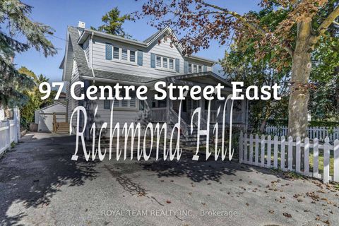 Photo 0 at 97 Centre Street E, Crosby, Richmond Hill