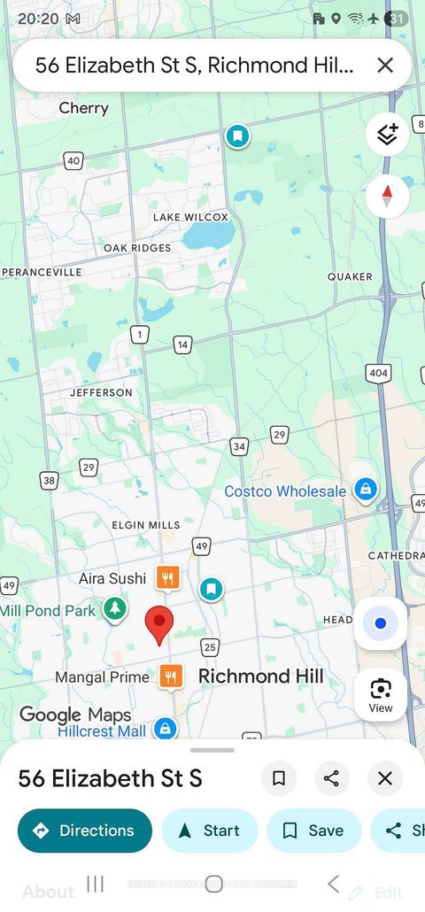 Photo 30 at 1404 - 56 Elizabeth Street, Mill Pond, Richmond Hill