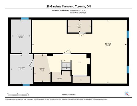 Photo 49 at 20 Gardens Crescent, Eglinton East, Toronto