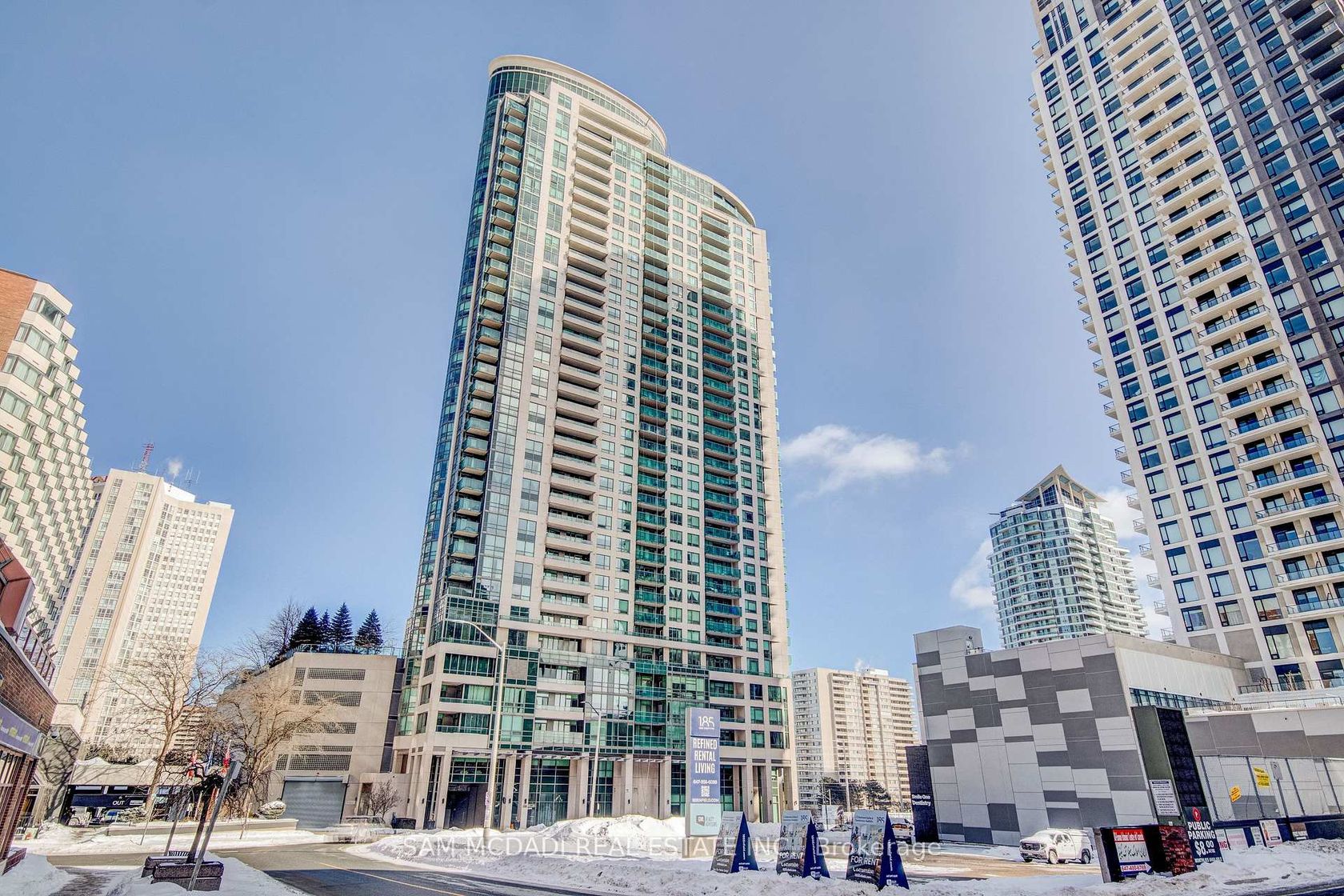 2205 - 208 Enfield Place, City Centre, Mississauga 