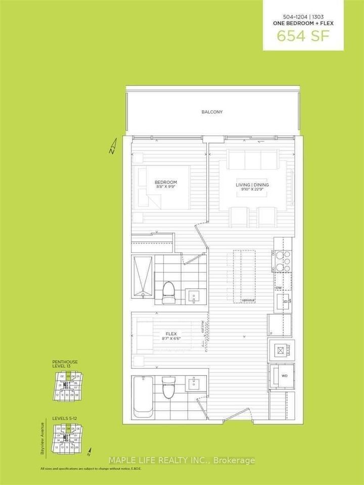 Photo 4 at 804 - 3237 Bayview Avenue, Bayview Village, Toronto