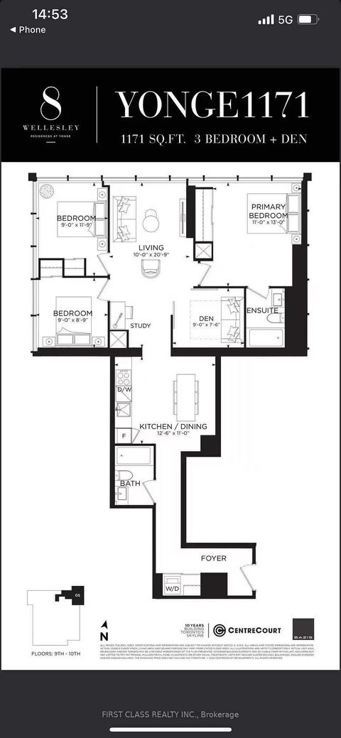 Photo 21 at 905 - 8 Wellesley Street W, Bay Street Corridor, Toronto