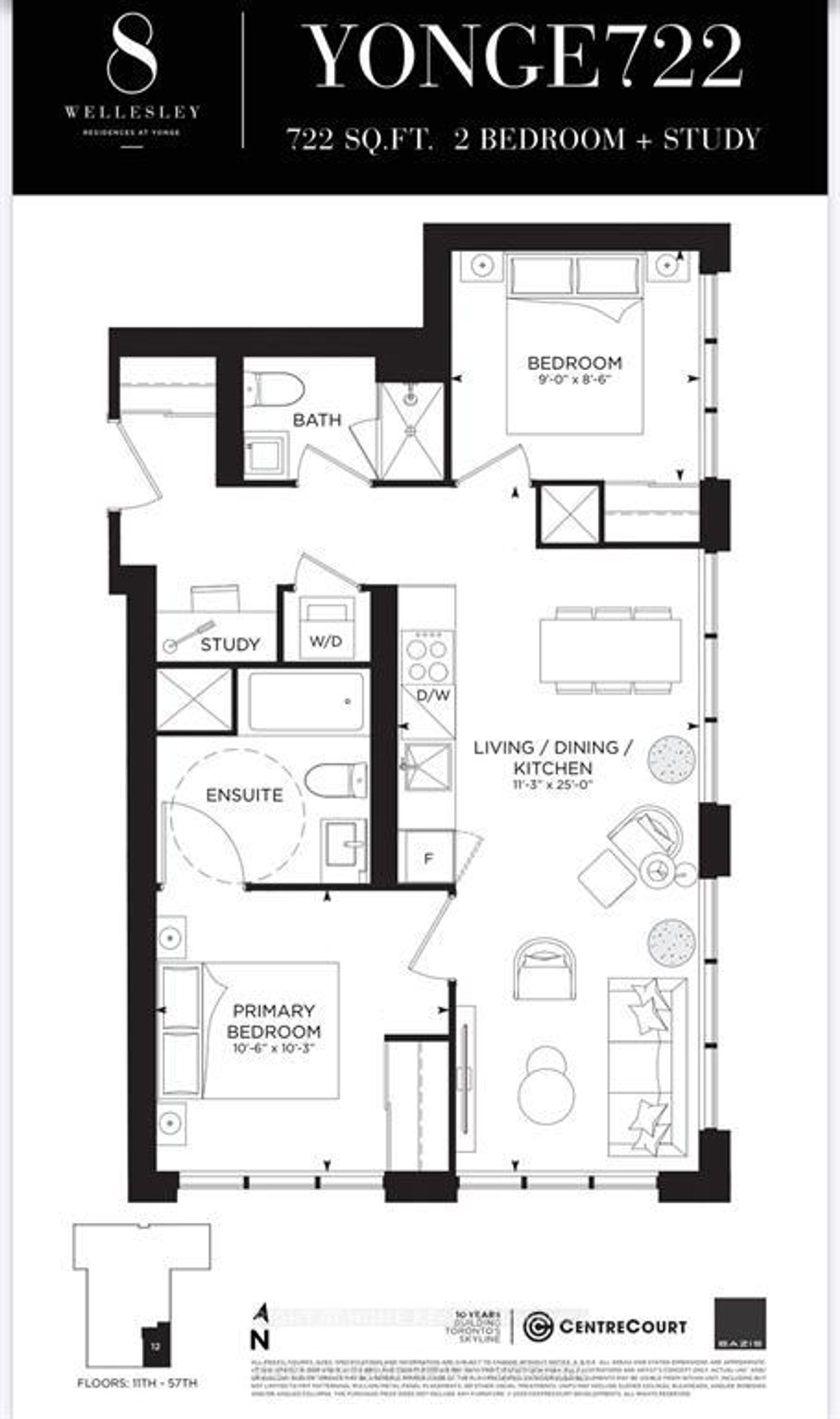 3112 - 8 Wellesley Street W, Bay Street Corridor, Toronto 