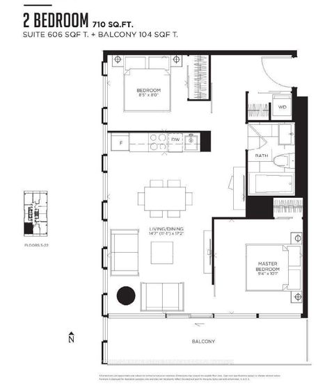 Photo 2 at 1002 - 28 Wellesley Street E, Yonge Corridor, Toronto