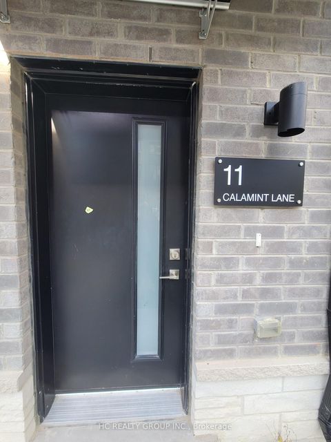 Photo 1 at 11 Calamint Lane, L'Amoreaux, Toronto
