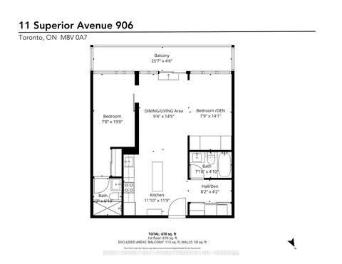 Photo 27 at 906 - 11 Superior Avenue, Mimico, Toronto