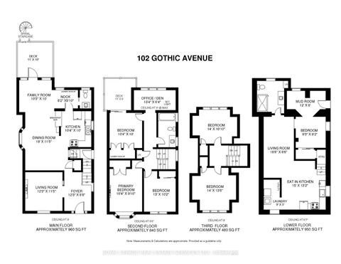 Photo 46 at 102 Gothic Avenue, High Park North, Toronto