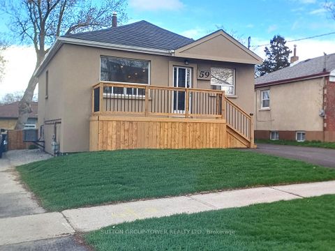 Photo 1 at 59 Dalbeattie Avenue, Pelmo Park W4, Toronto