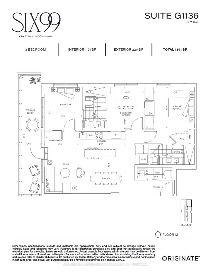 Photo 3 at 1206 - 699 Sheppard Avenue E, Bayview Village, Toronto