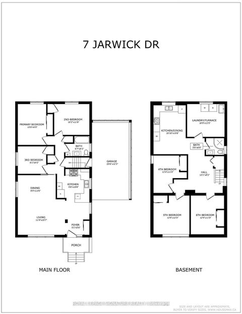 Photo 2 at 7 Jarwick Drive, Woburn, Toronto