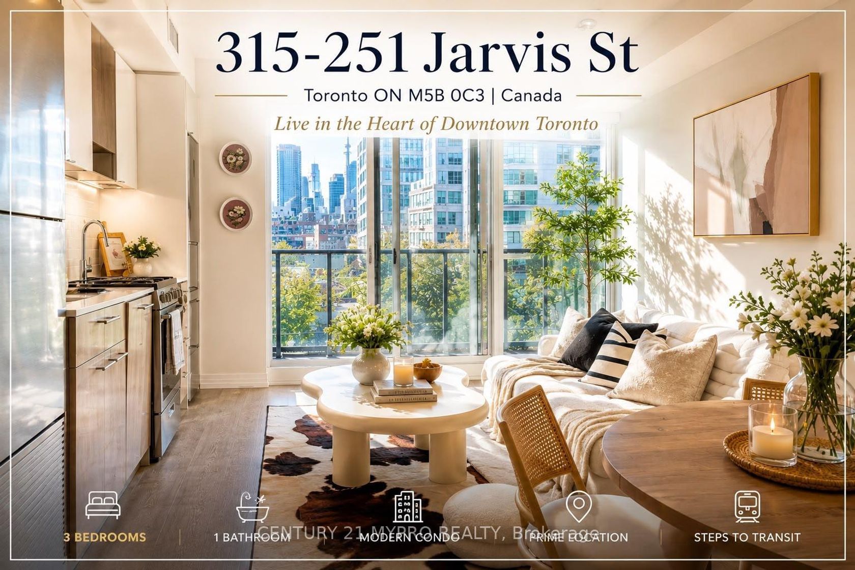 315 - 251 Jarvis Street, Yonge Corridor, Toronto 