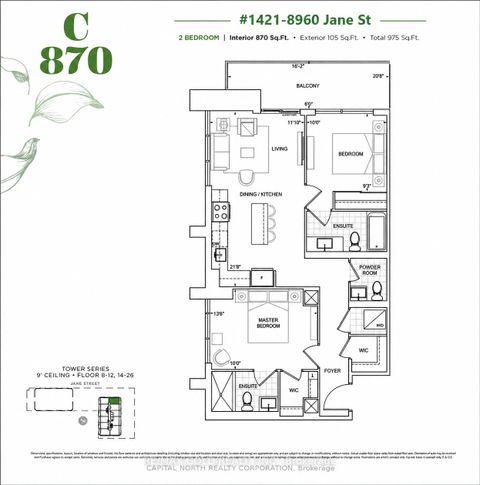Photo 4 at 1421 - 8960 Jane Street, Concord, Vaughan