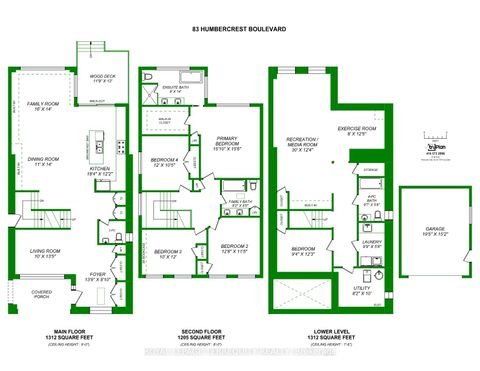 Photo 42 at 83 Humbercrest Boulevard, Lambton Baby Point, Toronto