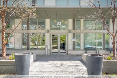 Photo 1 at 401 - 83 Redpath Avenue, Mount Pleasant West, Toronto