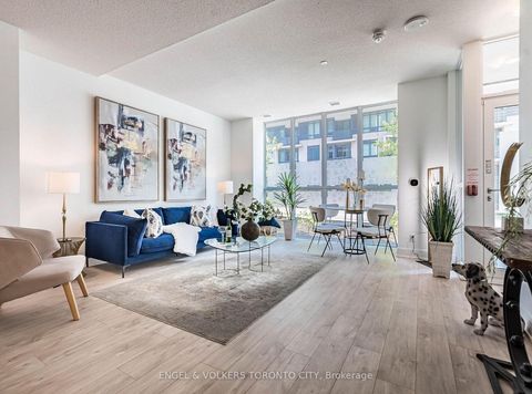 Photo 2 at TH104 - 70 Annie Craig Drive, Mimico, Toronto
