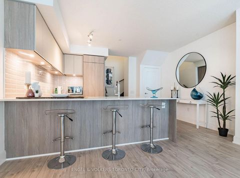 Photo 5 at TH104 - 70 Annie Craig Drive, Mimico, Toronto