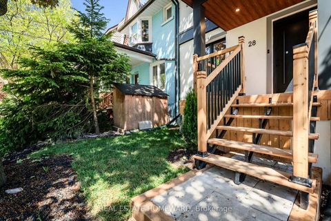 Photo 2 at 28 Richard Avenue, Coxwell, Toronto