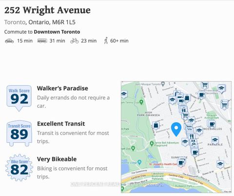 Photo 37 at 252 Wright Avenue, Swansea, Toronto