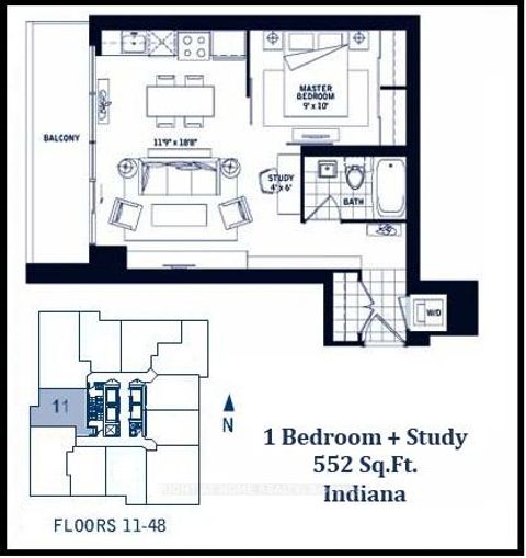 Photo 13 at 3411 - 55 Bremner Boulevard, Waterfront Communities C1, Toronto