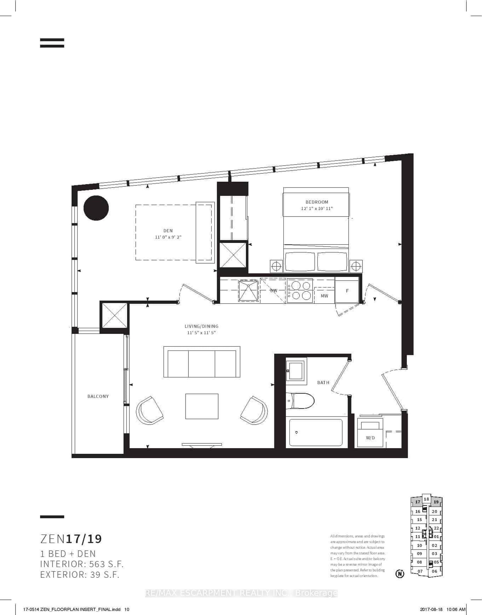 2117 - 19 Western Battery Road, Niagara, Toronto 