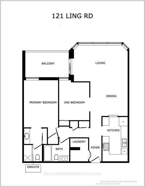 Photo 5 at 1106 - 121 Ling Road, West Hill, Toronto