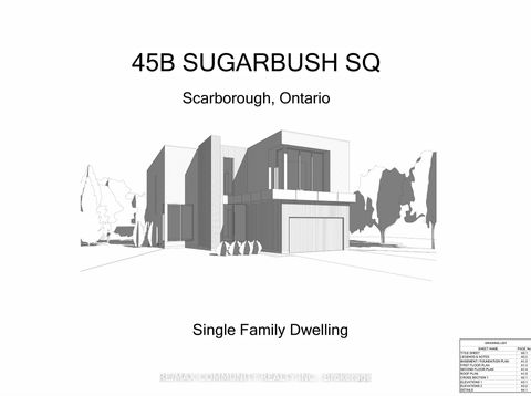 Photo 0 at 45B Sugarbush Square, Highland Creek, Toronto