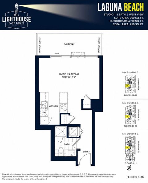 Photo 4 at 3406 - 20 Richardson Street S, Waterfront Communities C8, Toronto