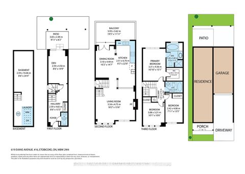 Photo 43 at 16 - 619 Evans Avenue, Alderwood, Toronto
