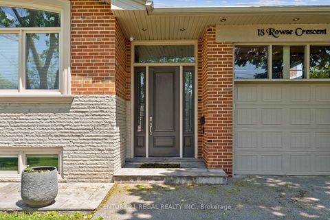 Photo 1 at 18 Rowse Crescent, The Westway, Toronto