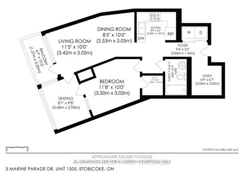 Photo 35 at 1505 - 3 Marine Parade Drive, Mimico, Toronto