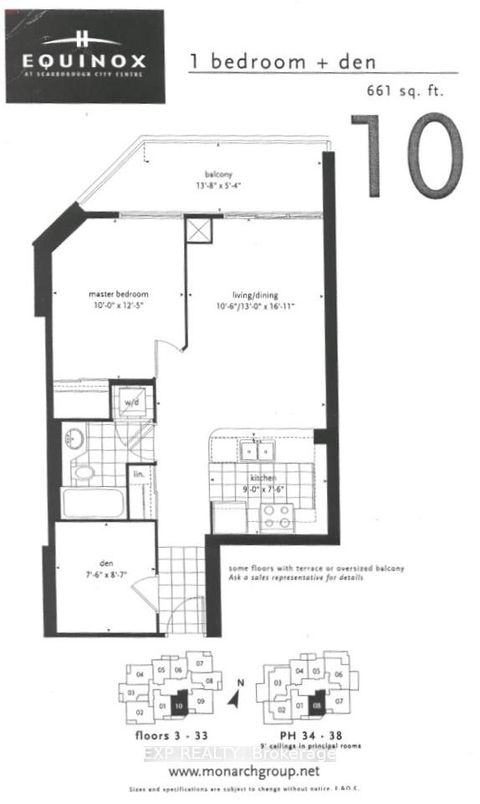 Photo 1 at 2810 - 50 Brian Harrison Way, Bendale, Toronto