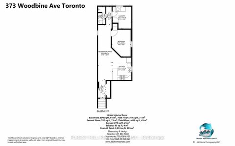 Photo 35 at 373 Woodbine Avenue, The Beaches, Toronto