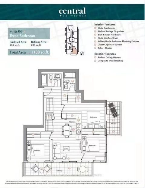Photo 2 at 706 - 38 Widmer Street, Waterfront Communities C1, Toronto