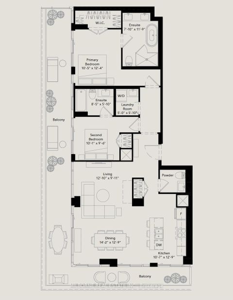 Photo 13 at 905 - 110 Avenue Road, Annex, Toronto