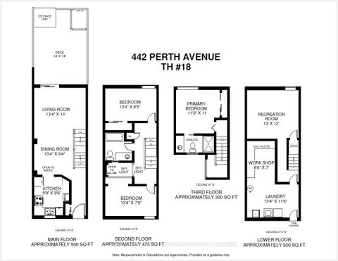 Photo 35 at 18 - 442 Perth Avenue, Junction, Toronto