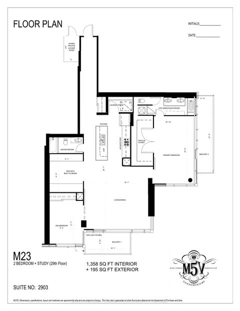 Photo 33 at 2903 - 375 King Street W, Waterfront Communities C1, Toronto