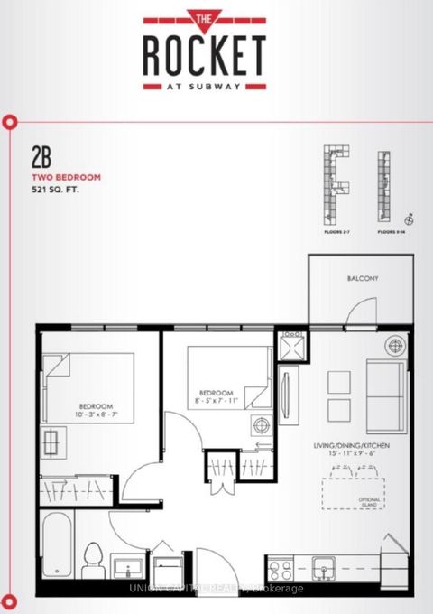 Photo 19 at 1014 - 38 Monte Kwinter Court, Clanton Park, Toronto