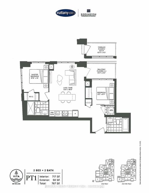Photo 1 at 404 - 70 Annie Craig Drive, Mimico, Toronto