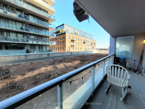 Photo 7 at 202 - 25 Baseball Place, South Riverdale, Toronto