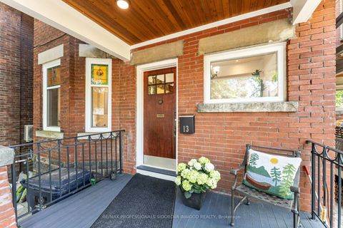 Photo 2 at 13 Evelyn Crescent, High Park North, Toronto