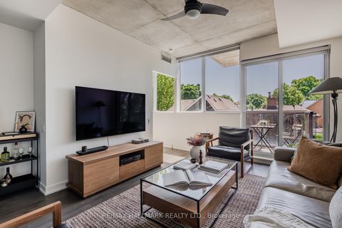 Photo 1 at 201 - 60 Haslett Avenue, The Beaches, Toronto