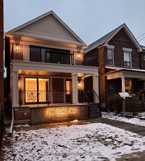 Photo 1 at 786 Euclid Avenue, Annex, Toronto