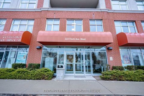 Photo 2 at 302 - 222 Finch Avenue W, Newtonbrook West, Toronto