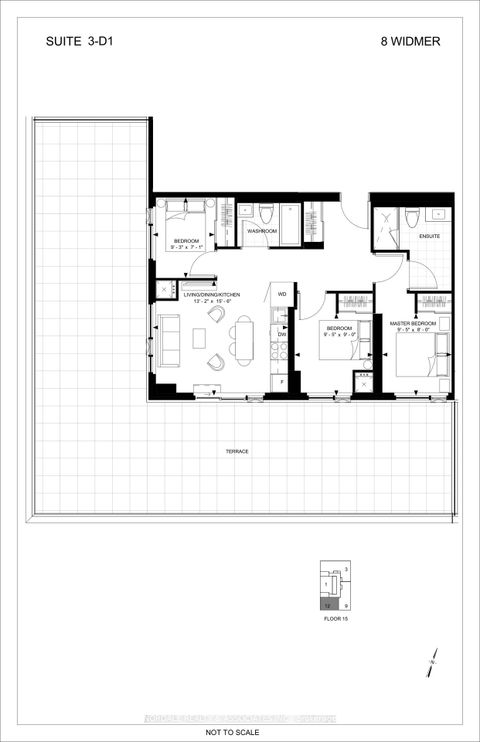 Photo 1 at 1512 - 8 Widmer Street, Waterfront Communities C1, Toronto