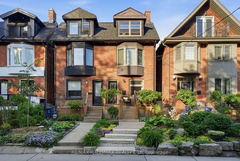 Photo 1 at 105 Bertmount Avenue, South Riverdale, Toronto