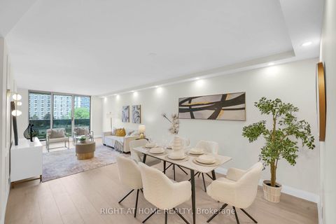 Photo 5 at 609 - 812 Burnhamthorpe Road, Markland Wood, Toronto